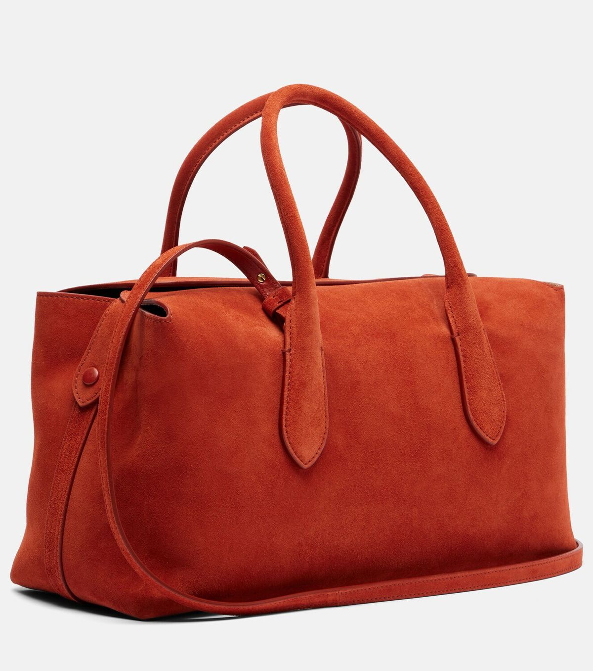 Polo Ralph Lauren Bellport Medium suede tote bag