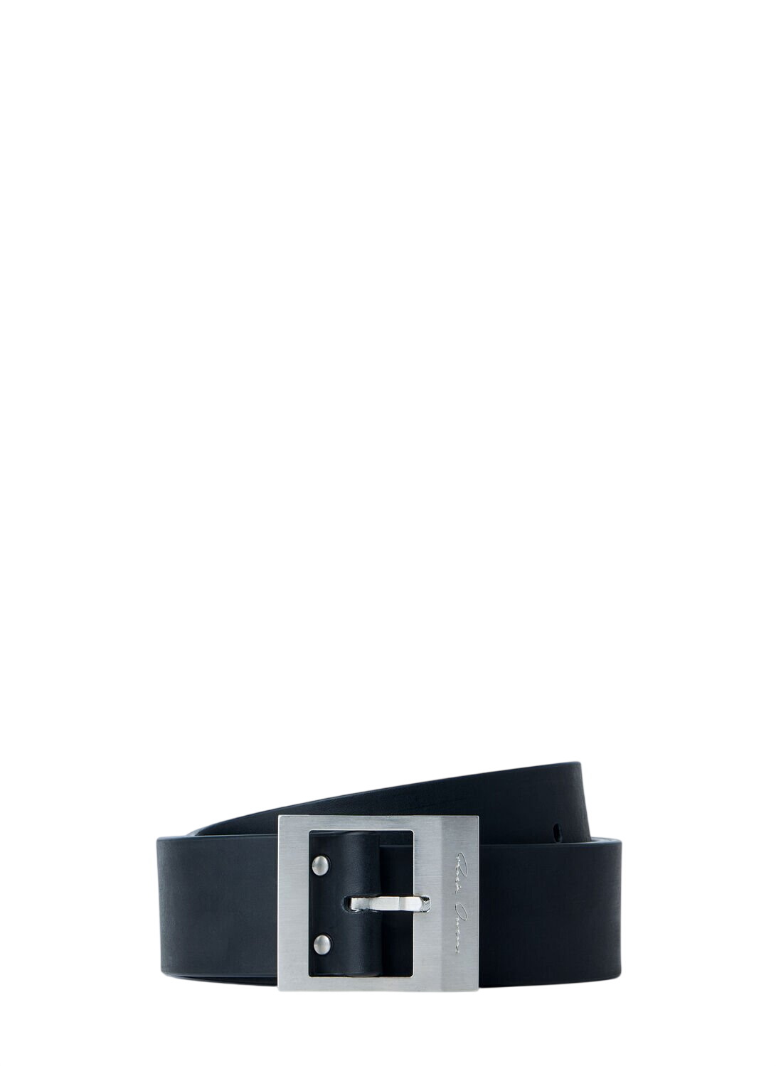Rick Owens Black Tongue Belt Rick Owens