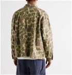 Chimala - Camouflage-Print Cotton-Duck Shirt Jacket - Green