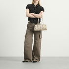 MARGESHERWOOD Women's Soft Boston EW Bag in Blond Wood/Polka Dot 