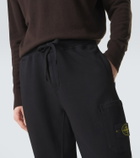 Stone Island Compass cotton fleece sweatpants