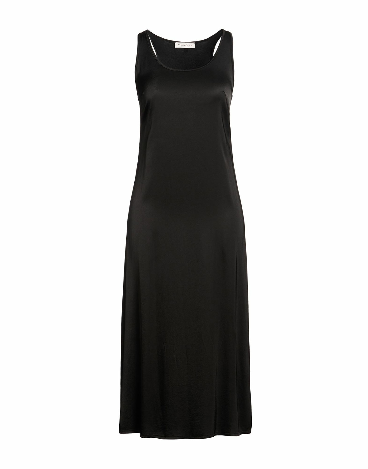 Manila Grace Womens Midi dress in Black