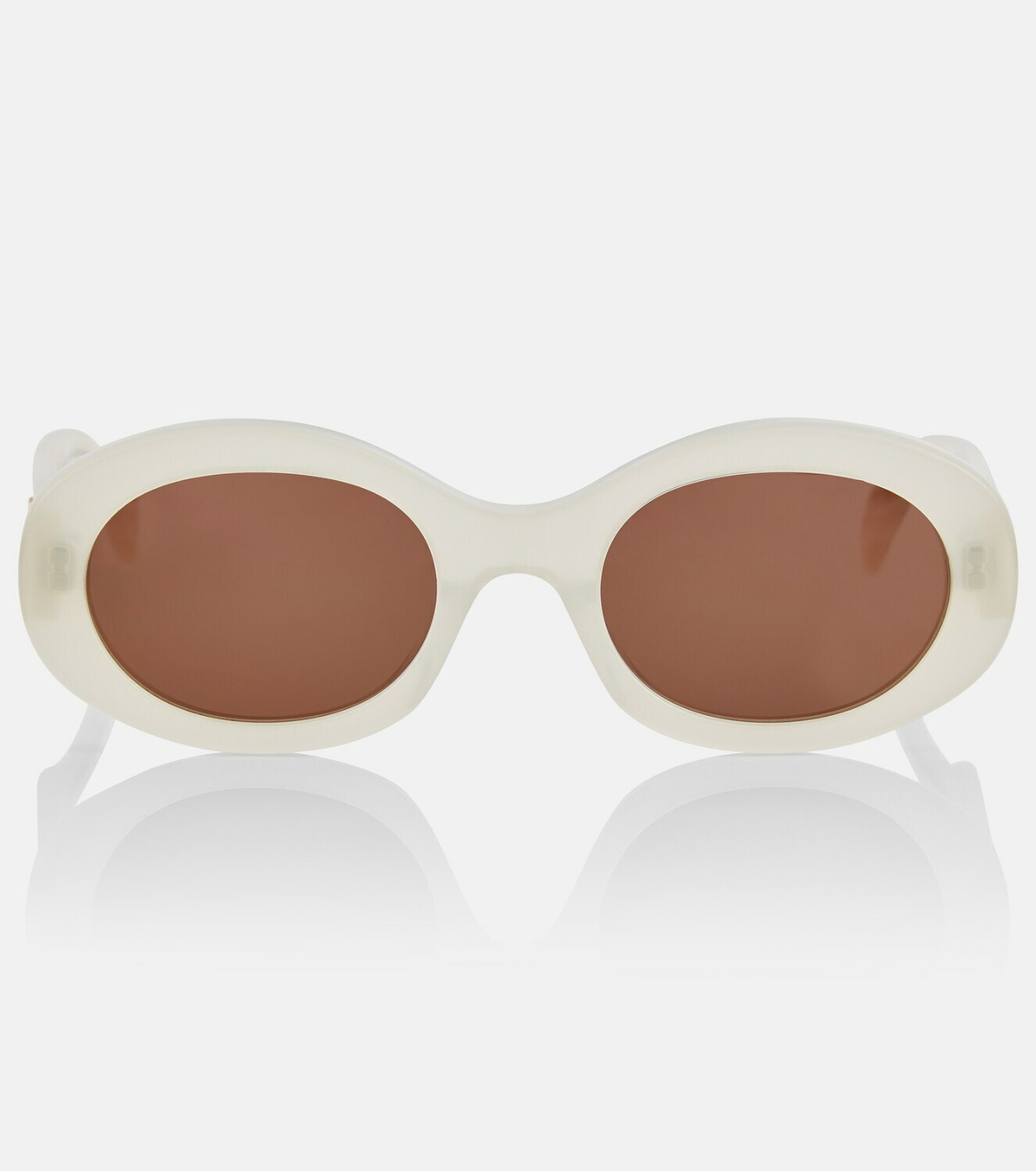 Celine Eyewear Triomphe 01 oval sunglasses Celine