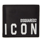 Dsquared2 Black Icon Bifold Wallet