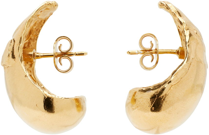 Alighieri Gold 'The Abundant Dream' Hoop Earrings Alighieri
