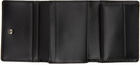 Yohji Yamamoto Black 'discord' Compact Trifold Wallet