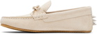 ABRA SSENSE Exclusive Beige Spike Loafers