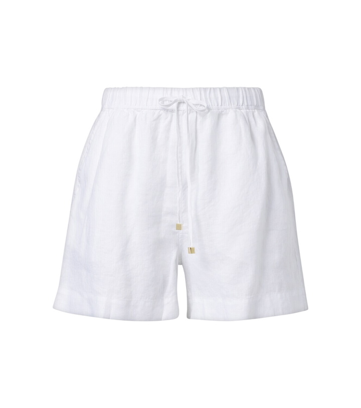 Photo: Heidi Klein White Bay linen shorts
