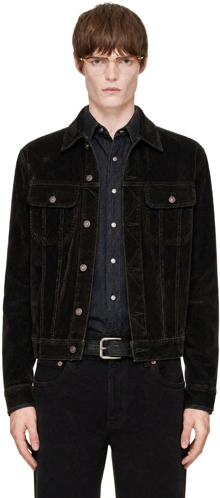 JEANERICA Brown Alex Denim Jacket