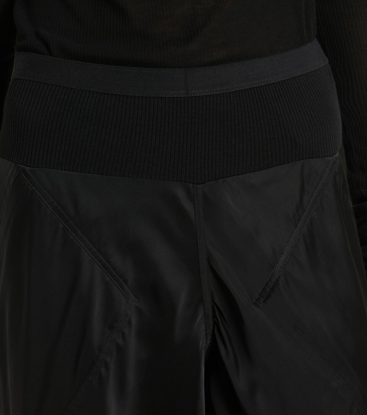 Rick Owens Bias cady crêpe cady wide-leg pants