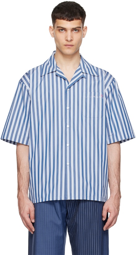 Photo: Marni Blue Striped Shirt