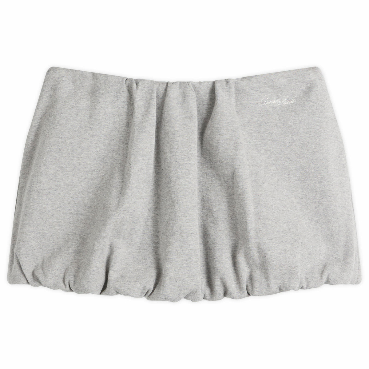 DUNST Women's Mini Skirt in Melange Grey