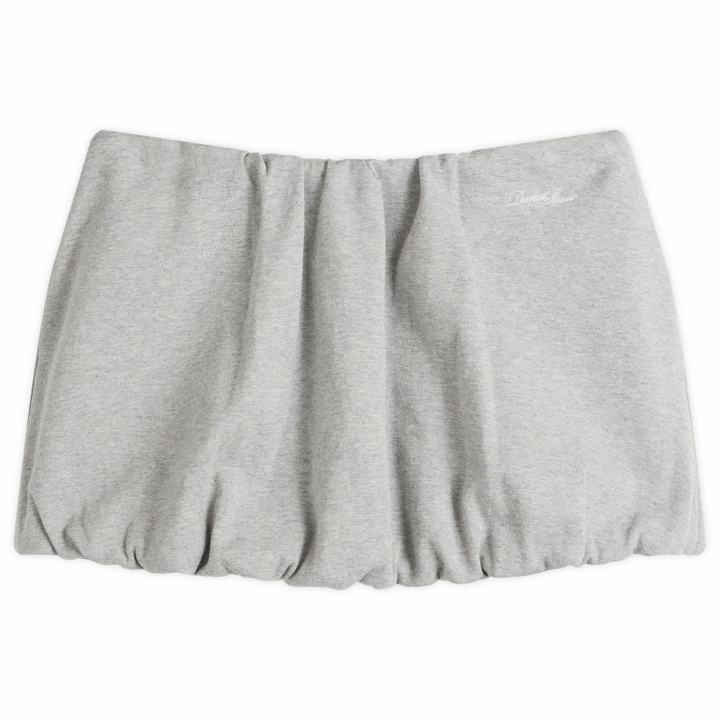 Photo: DUNST Women's Mini Skirt in Melange Grey