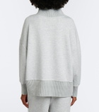 Varley Barker oversized jersey turtleneck sweater