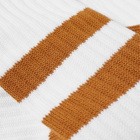 Norse Projects Men's Bjarki Cotton Sport Sock in Rufous Orange