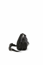 Diesel Shoulder bag in destroyed denim and CORDURA - Crossbody Bags - Unisex - Black