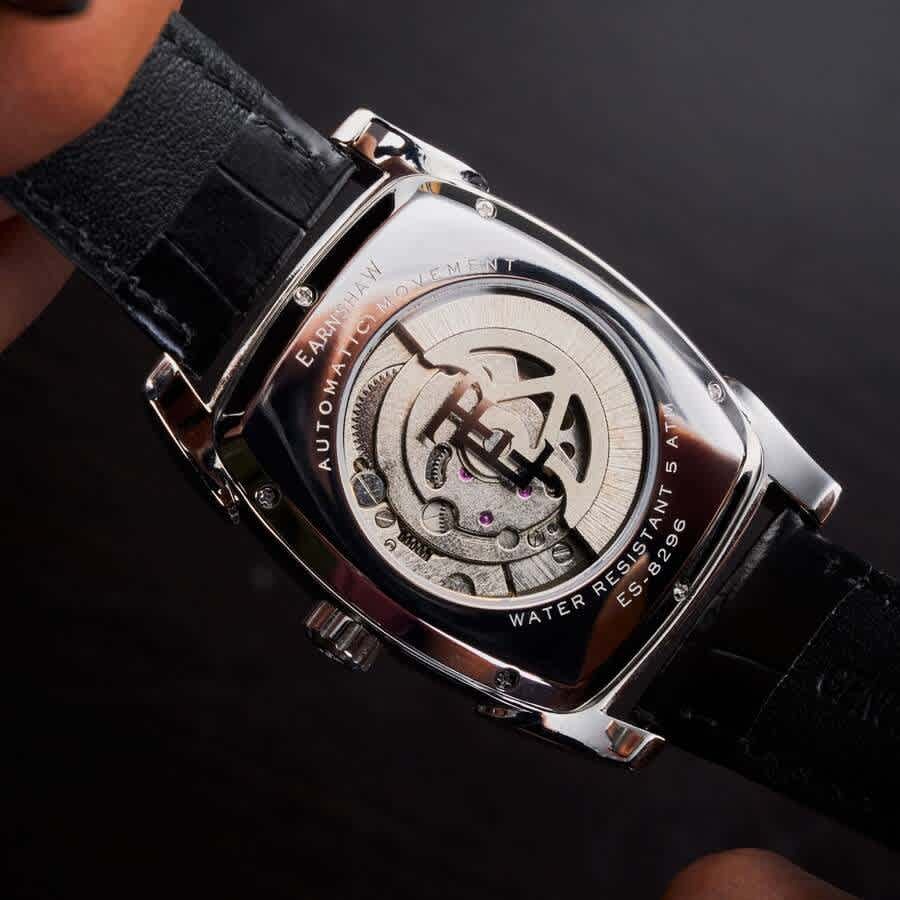 Thomas Earnshaw Kensington Black Dial Mens Watch ES-8296-01