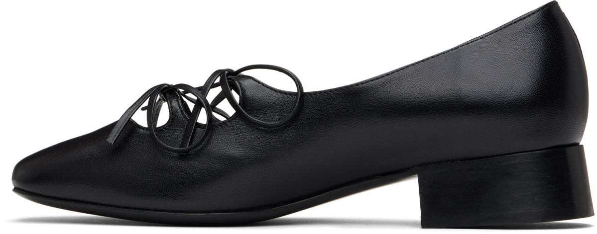 Nicole Saldaña Black Isabel Loafers