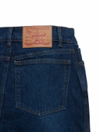Y/PROJECT Asymmetric Slit Denim Midi Skirt