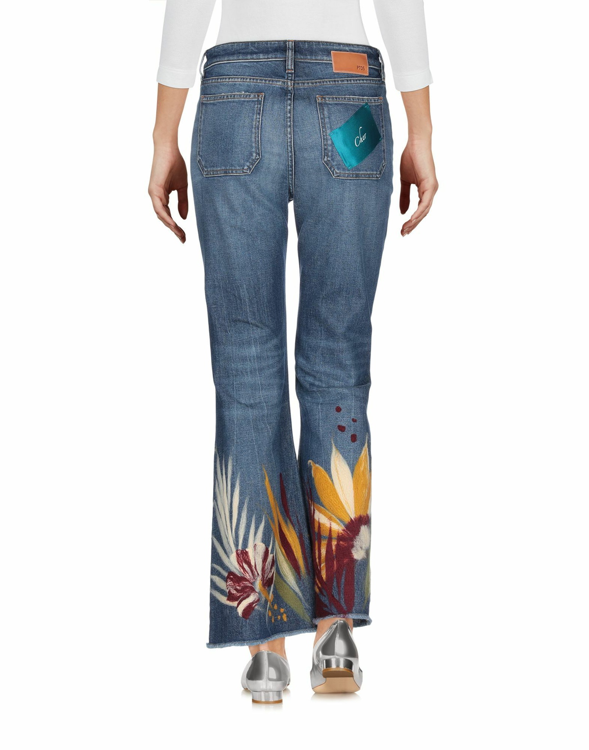 Pt Torino Womens Jeans in Blue