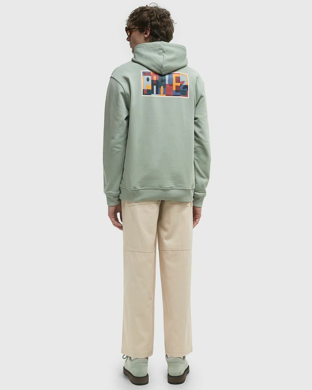Parlez Maddox Hoodie Green Mens Hoody
