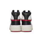Saint Laurent White and Red SL 24 Sneakers