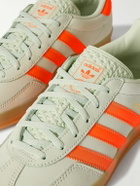 adidas Originals - Gazelle Indoor Leather Sneakers - Orange