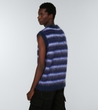 Marni - Striped mohair-blend sweater vest