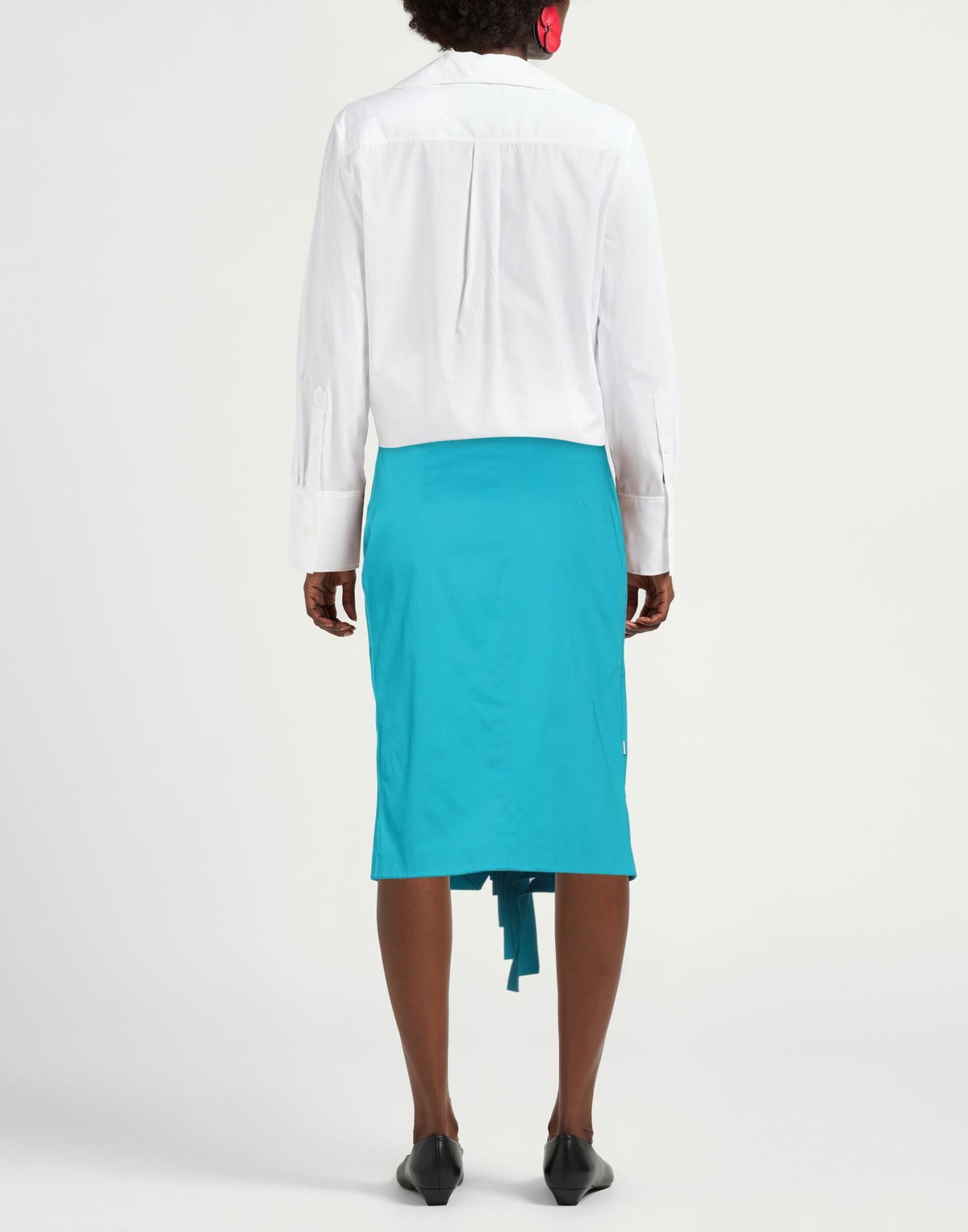 Jijil Womens Midi skirt Azure