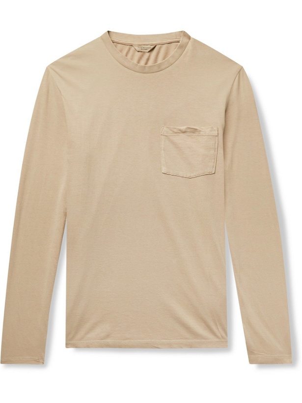 Photo: CLUB MONACO - Williams Cotton-Jersey T-Shirt - Neutrals - XS