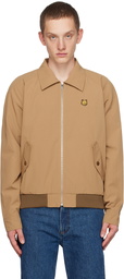 Maison Kitsuné Beige Harrington Jacket