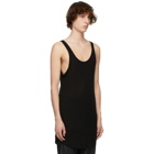 11 by Boris Bidjan Saberi Black Knit Tank Top