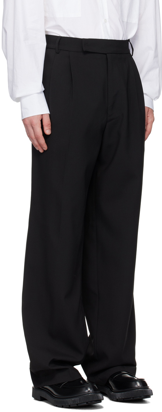 The Frankie Shop Black Beo Trousers