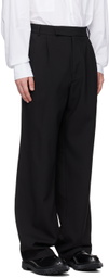 The Frankie Shop Black Beo Trousers