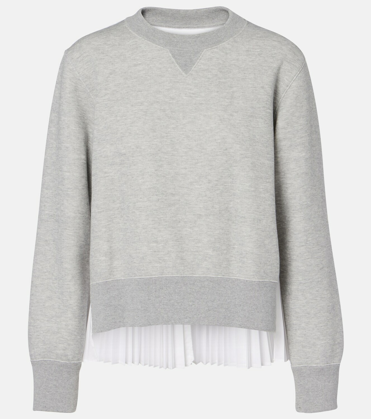 Sacai Cotton-blend sweatshirt