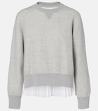 Sacai Cotton-blend sweatshirt