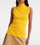 Loewe Double L ribbed-knit top