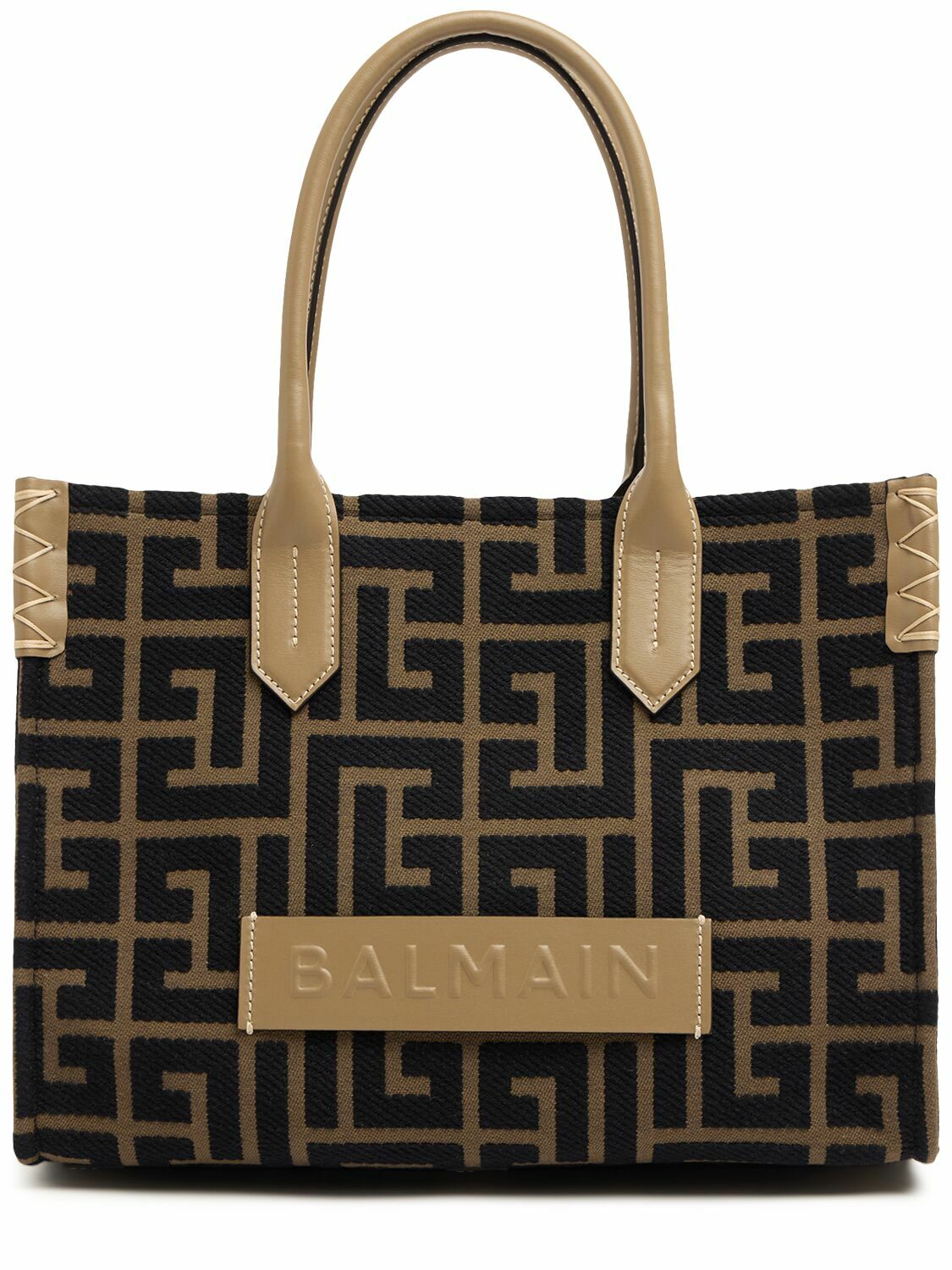 BALMAIN B-army Shopper 36 Monogram Tote Bag Balmain