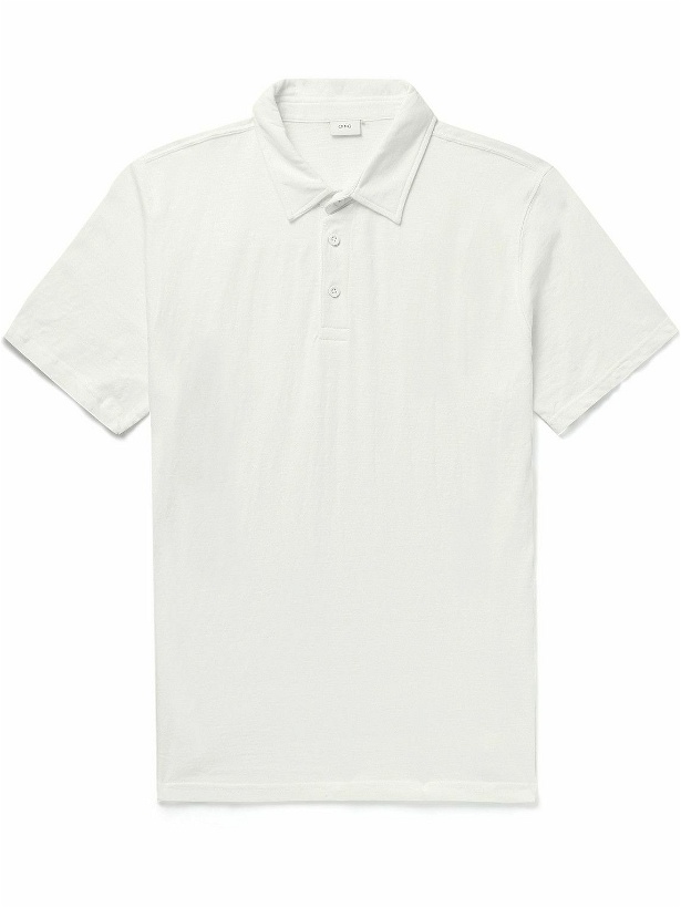 Photo: Onia - Slub Cotton-Jersey Polo Shirt - White