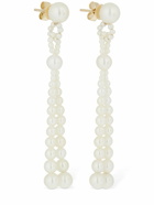 SOPHIE BILLE BRAHE - Opera Pearl Pendant Earrings