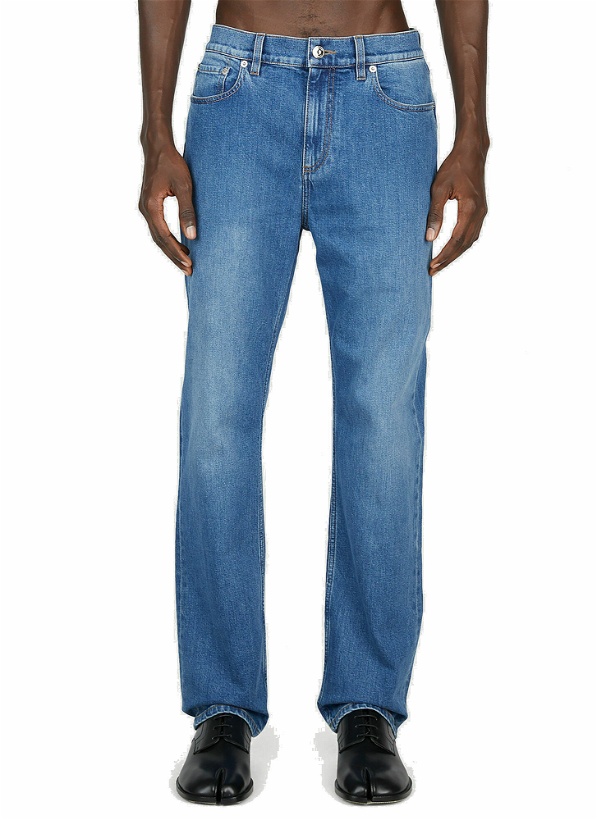 Photo: Burberry - TB Monogram Jeans in Blue