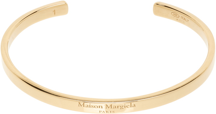 Photo: Maison Margiela Logo Reference Cuff Bracelet