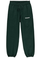 Cole Buxton Logo-print Cotton Sweatpants Green
