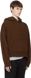 Entire Studios Brown Heavy Hoodie