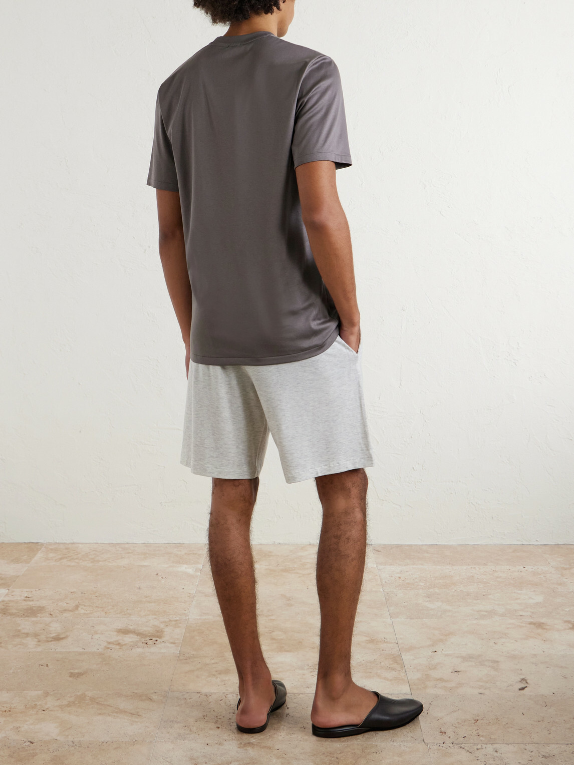 Zimmerli - Cotton-Jersey T-Shirt - Brown