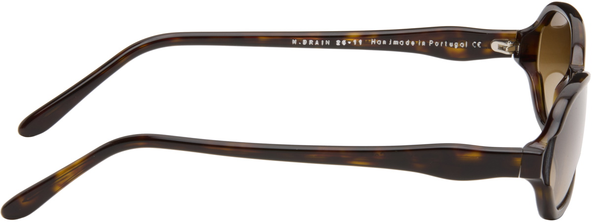 OUR LEGACY Brown Drain Sunglasses