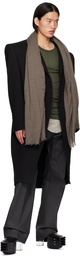 Rick Owens Gray Porterville Emily Scarf