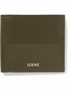 LOEWE - Logo-Print Embossed Leather Billfold Wallet