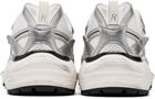Represent White & Silver Storm Torn Sneakers