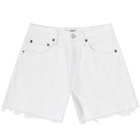 Agolde Women's Parker Long Short in Panacotta